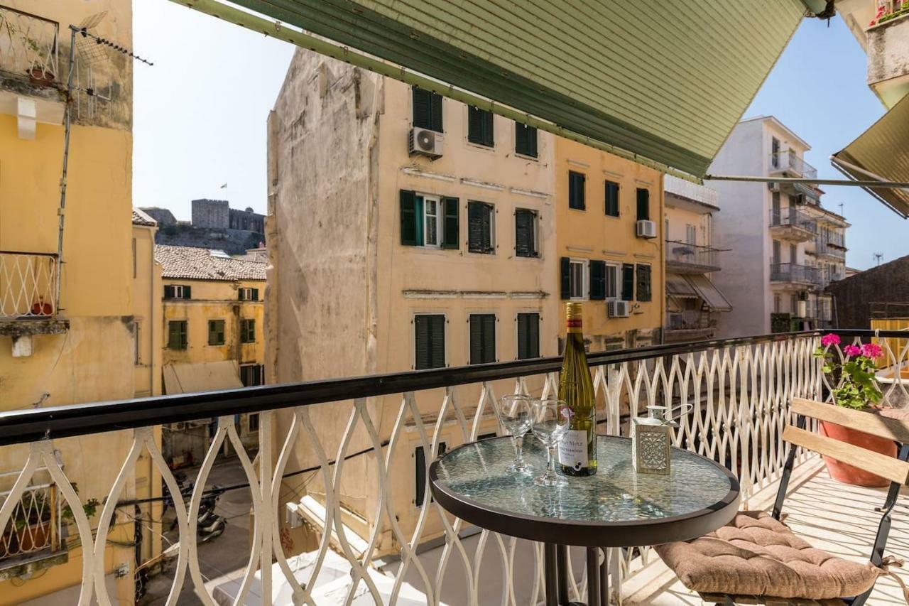 Apartment Margreco In Corfu Town Dış mekan fotoğraf